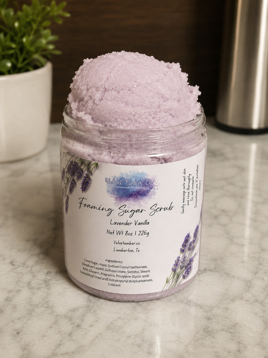 Foaming Sugar Scrub